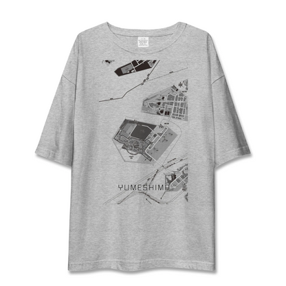 【夢洲（大阪府）】地図柄ビッグシルエットTシャツ