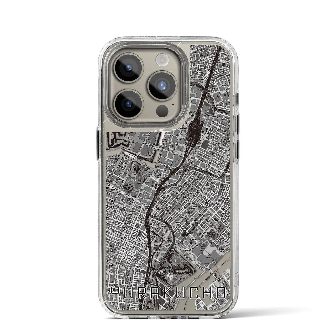 【有楽町（東京都）】地図柄iPhoneケース（MagSafeタイプ）