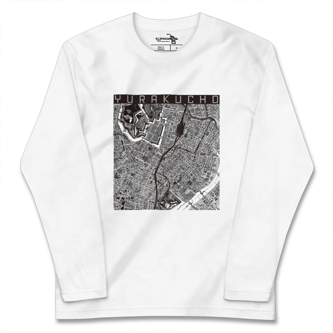 【有楽町(東京都)】地図柄ロングスリーブTシャツ