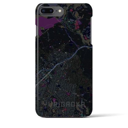 【百合ヶ丘（神奈川県）】地図柄iPhoneケース（バックカバータイプ）