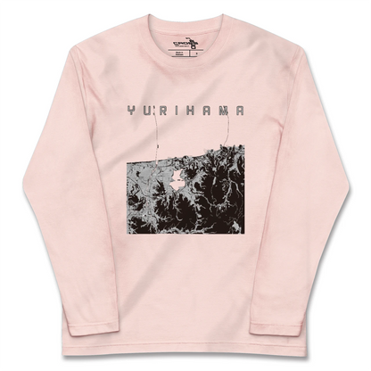 【湯梨浜（鳥取県）】地図柄ロングスリーブTシャツ
