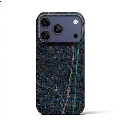 【湯島（東京都）】地図柄iPhoneケース（バックカバータイプ）