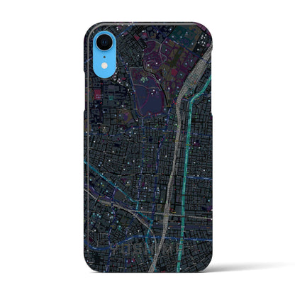 【湯島（東京都）】地図柄iPhoneケース（バックカバータイプ）