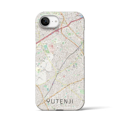 【祐天寺（東京都）】地図柄iPhoneケース（バックカバータイプ）