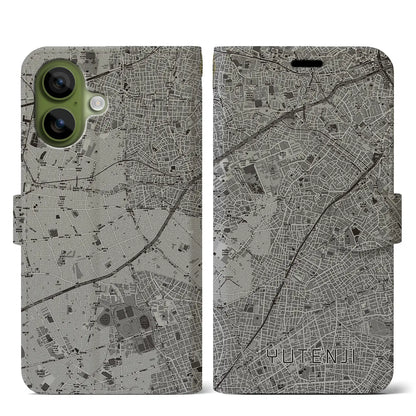 【祐天寺（東京都）】地図柄iPhoneケース（手帳タイプ）