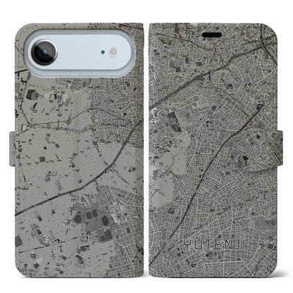 【祐天寺（東京都）】地図柄iPhoneケース（手帳タイプ）