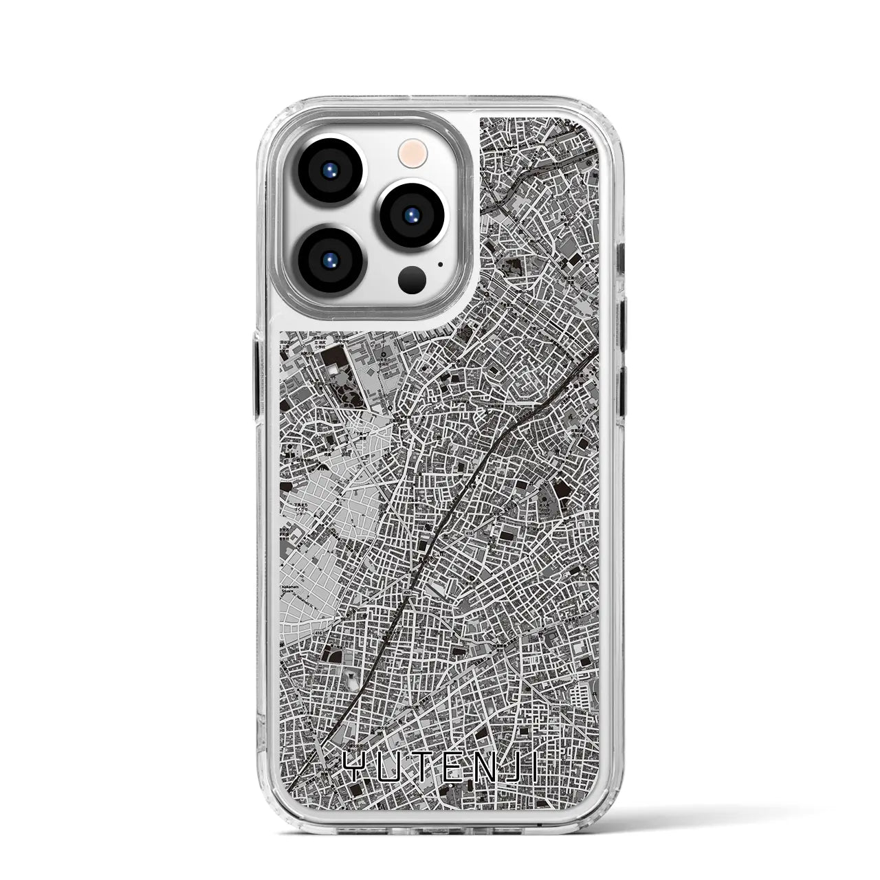 【祐天寺（東京都）】地図柄iPhoneケース（MagSafeタイプ）