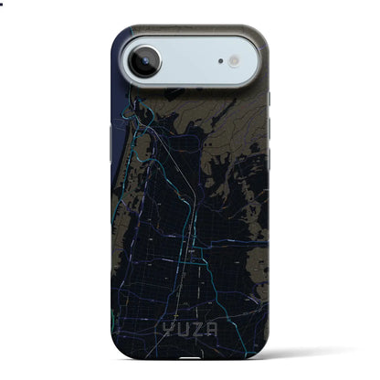 【遊佐（山形県）】地図柄iPhoneケース（バックカバータイプ）