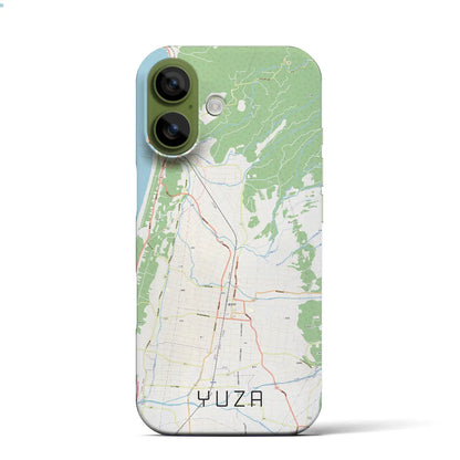 【遊佐（山形県）】地図柄iPhoneケース（バックカバータイプ）