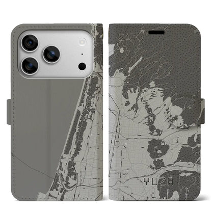 【遊佐（山形県）】地図柄iPhoneケース（手帳タイプ）