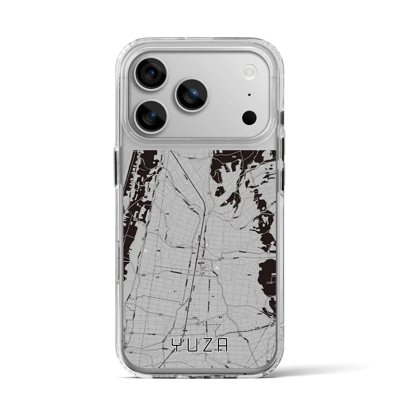 【遊佐（山形県）】地図柄iPhoneケース（MagSafeタイプ）