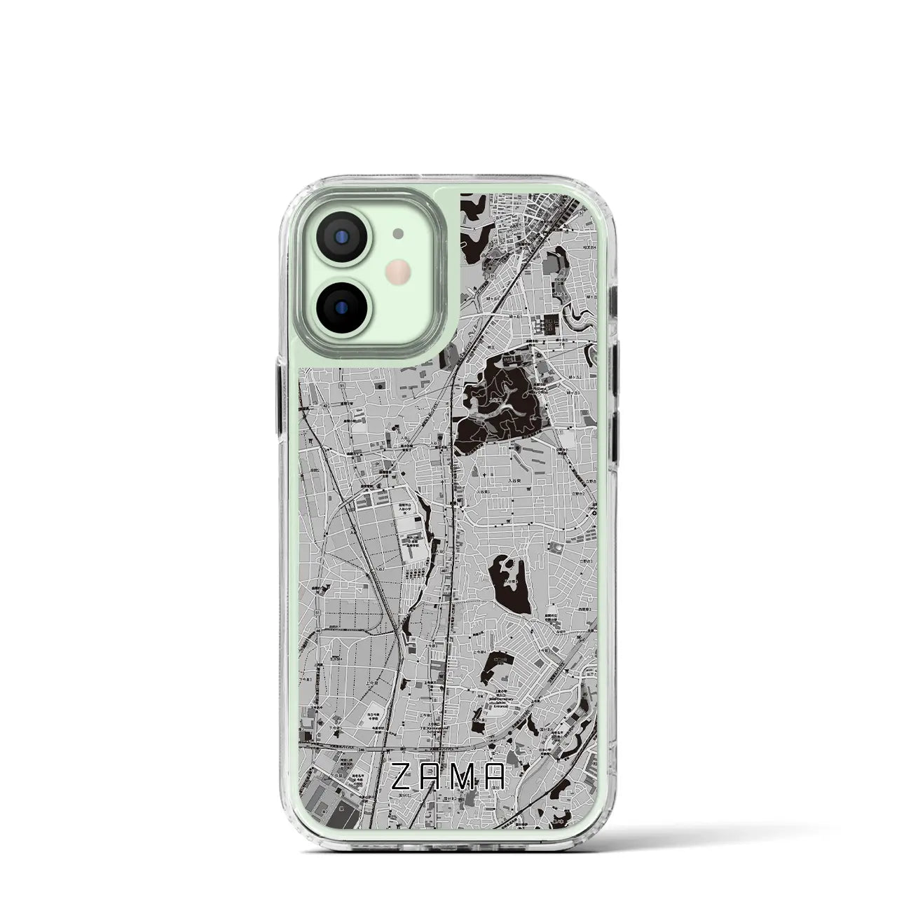 【座間（神奈川県）】地図柄iPhoneケース（MagSafeタイプ）