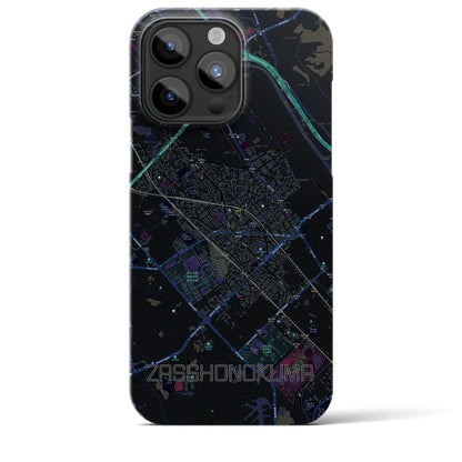 【雑餉隈（福岡県）】地図柄iPhoneケース（バックカバータイプ）