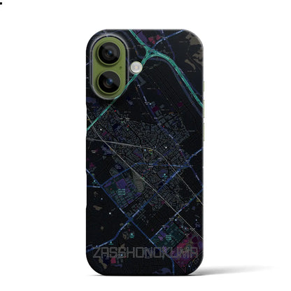 【雑餉隈（福岡県）】地図柄iPhoneケース（バックカバータイプ）