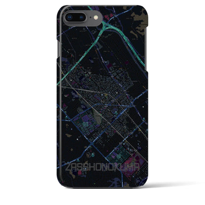 【雑餉隈（福岡県）】地図柄iPhoneケース（バックカバータイプ）