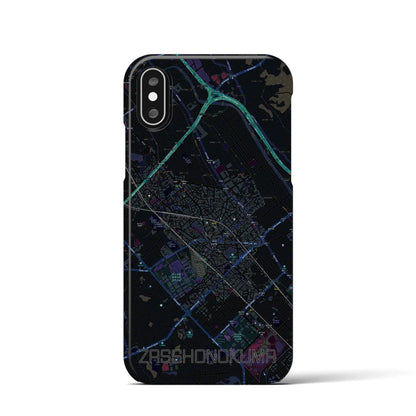 【雑餉隈（福岡県）】地図柄iPhoneケース（バックカバータイプ）