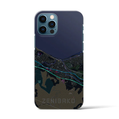 【銭函（北海道）】地図柄iPhoneケース（バックカバータイプ）