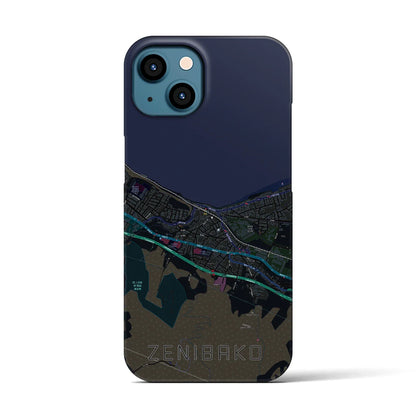 【銭函（北海道）】地図柄iPhoneケース（バックカバータイプ）