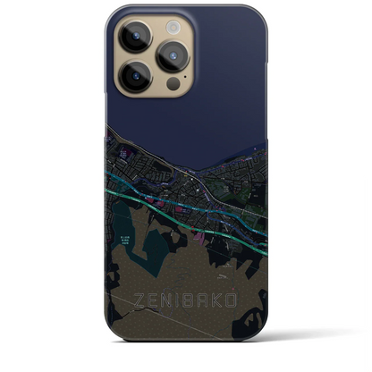 【銭函（北海道）】地図柄iPhoneケース（バックカバータイプ）