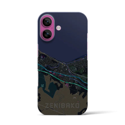 【銭函（北海道）】地図柄iPhoneケース（バックカバータイプ）