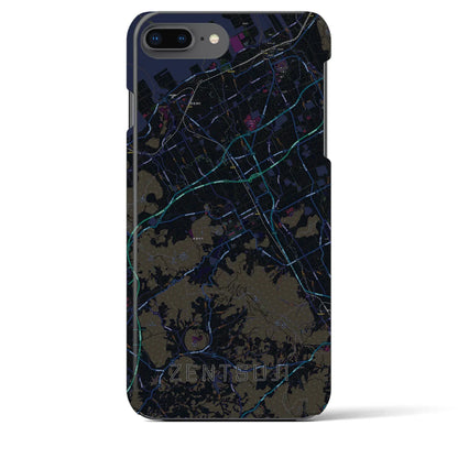 【善通寺（香川県）】地図柄iPhoneケース（バックカバータイプ）