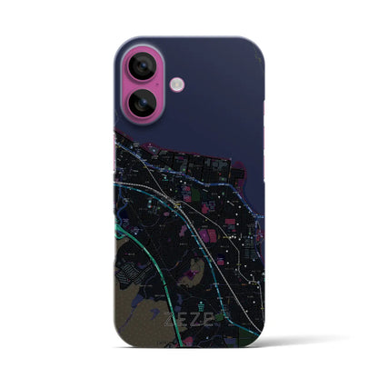 【膳所（滋賀県）】地図柄iPhoneケース（バックカバータイプ）