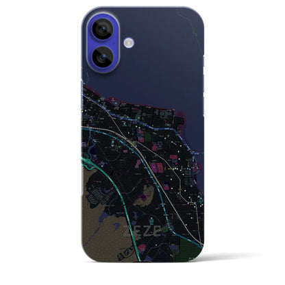 【膳所（滋賀県）】地図柄iPhoneケース（バックカバータイプ）