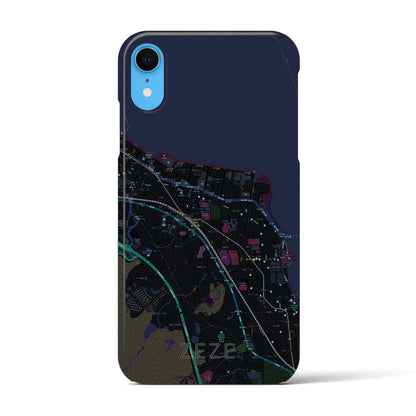 【膳所（滋賀県）】地図柄iPhoneケース（バックカバータイプ）