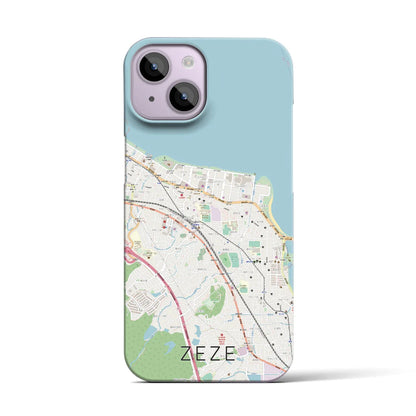 【膳所（滋賀県）】地図柄iPhoneケース（バックカバータイプ）