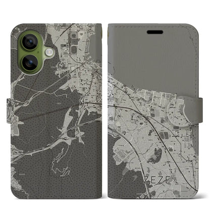 【膳所（滋賀県）】地図柄iPhoneケース（手帳タイプ）