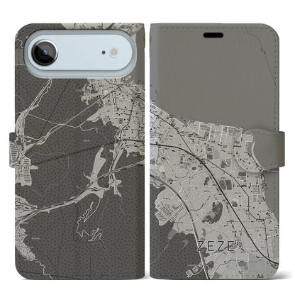 【膳所（滋賀県）】地図柄iPhoneケース（手帳タイプ）