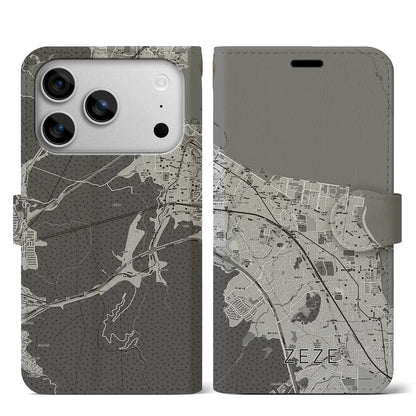 【膳所（滋賀県）】地図柄iPhoneケース（手帳タイプ）