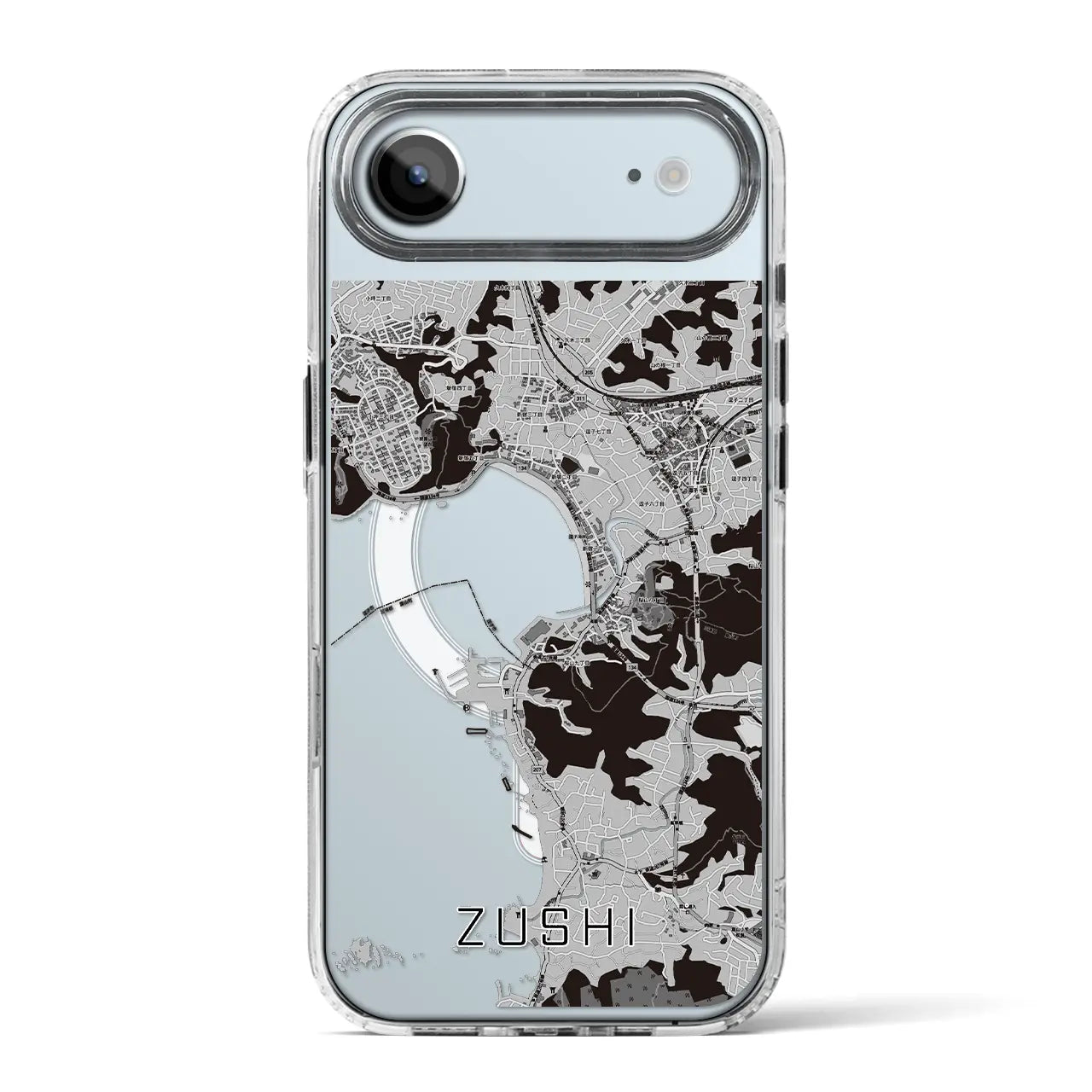 【逗子（神奈川県）】地図柄iPhoneケース（MagSafeタイプ）