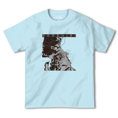 【網走（北海道）】地図柄ヘビーウェイトTシャツ