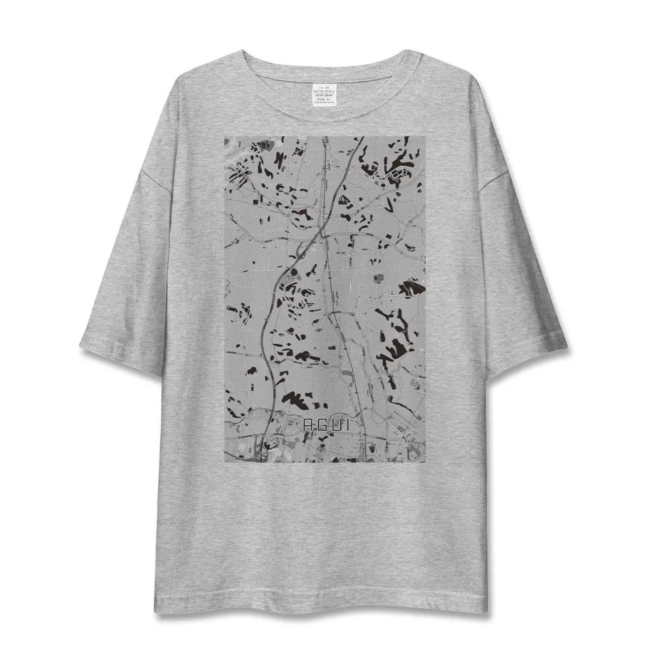 【阿久比（愛知県）】地図柄ビッグシルエットTシャツ