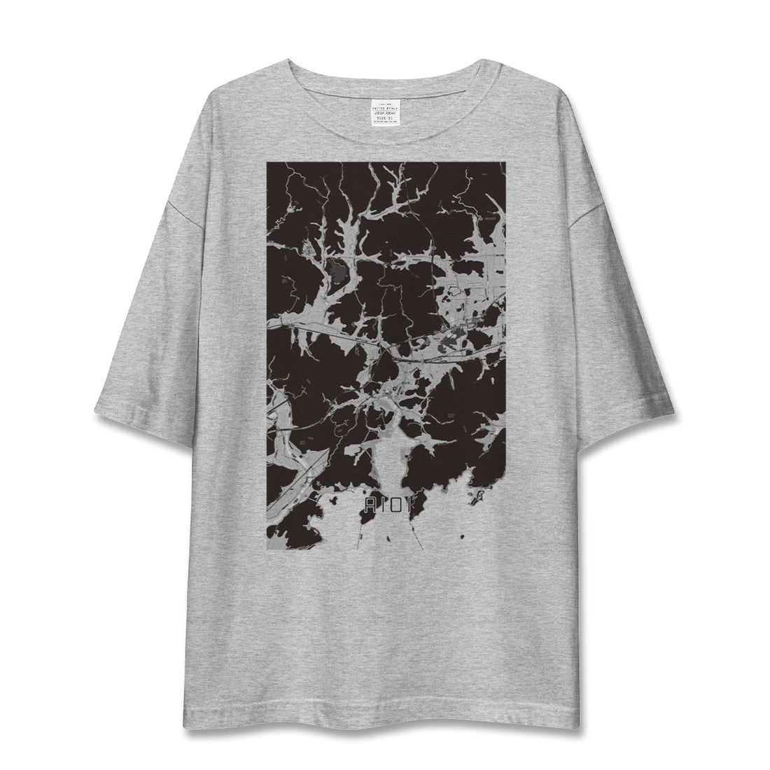 【相生（兵庫県）】地図柄ビッグシルエットTシャツ
