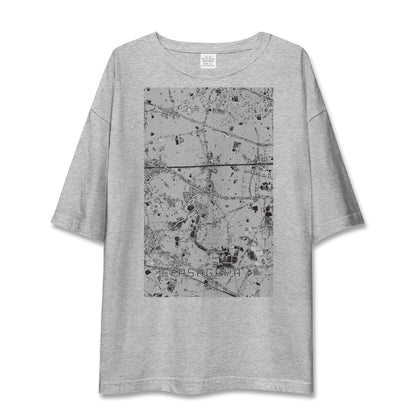 【阿佐ケ谷（東京都）】地図柄ビッグシルエットTシャツ