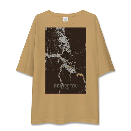 【芦別（北海道）】地図柄ビッグシルエットTシャツ