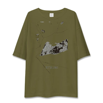 【渥美（愛知県）】地図柄ビッグシルエットTシャツ