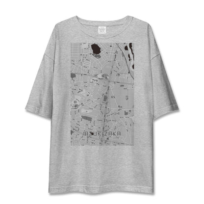 【小豆坂（愛知県）】地図柄ビッグシルエットTシャツ