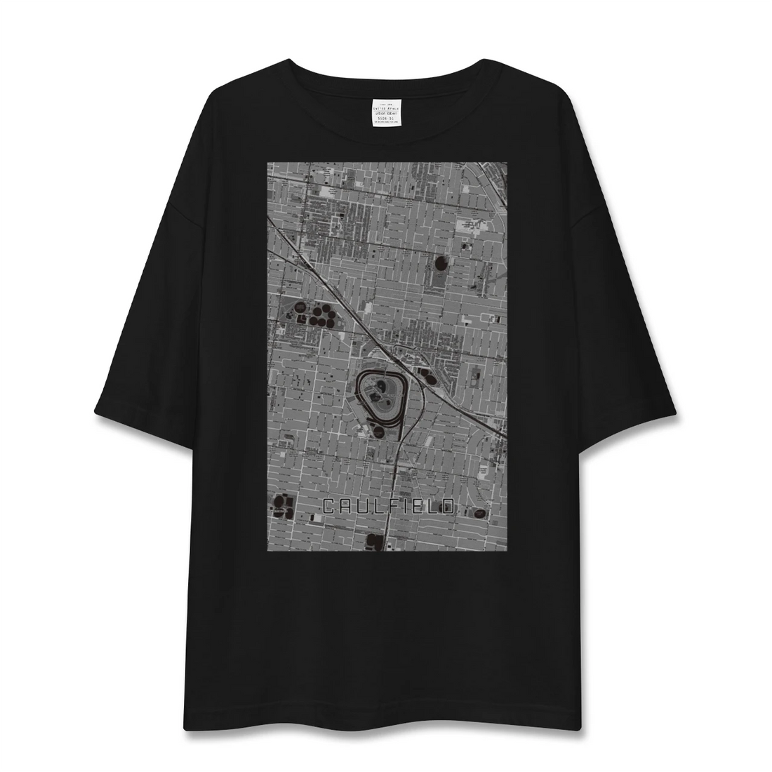 【コーフィールド(オーストラリア)】地図柄ビッグシルエットTシャツ