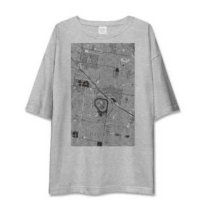 【コーフィールド（オーストラリア）】地図柄ビッグシルエットTシャツ