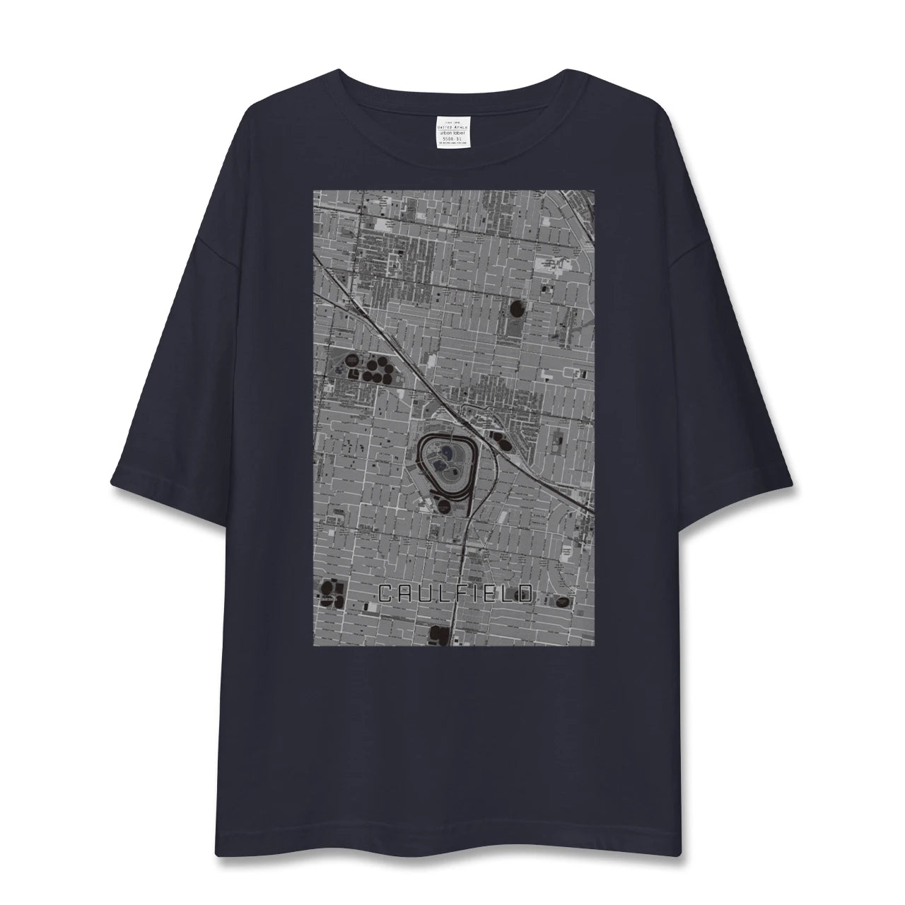 【コーフィールド（オーストラリア）】地図柄ビッグシルエットTシャツ