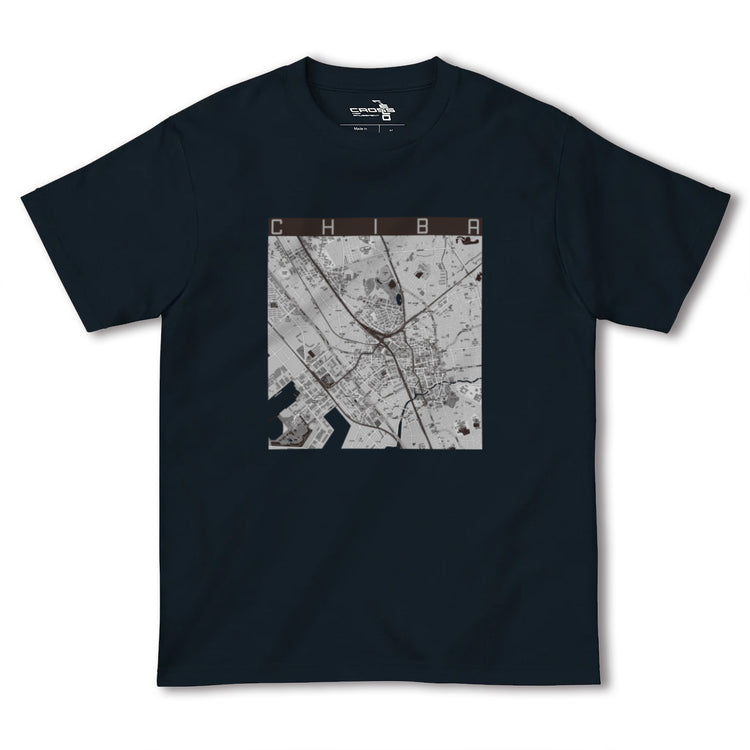 【千葉（千葉県）】地図柄ヘビーウェイトTシャツ