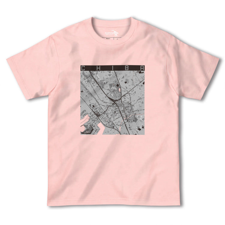 【千葉（千葉県）】地図柄ヘビーウェイトTシャツ