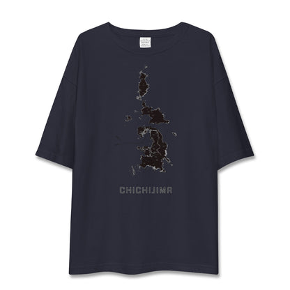 【父島（東京都）】地図柄ビッグシルエットTシャツ