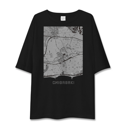 【茅ケ崎2（神奈川県）】地図柄ビッグシルエットTシャツ