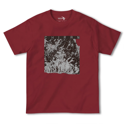 【知覧（鹿児島県）】地図柄ヘビーウェイトTシャツ
