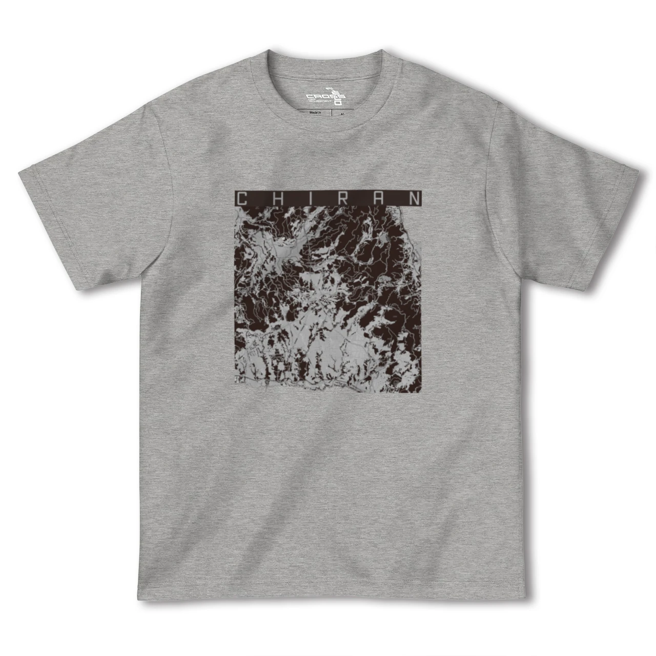 【知覧（鹿児島県）】地図柄ヘビーウェイトTシャツ