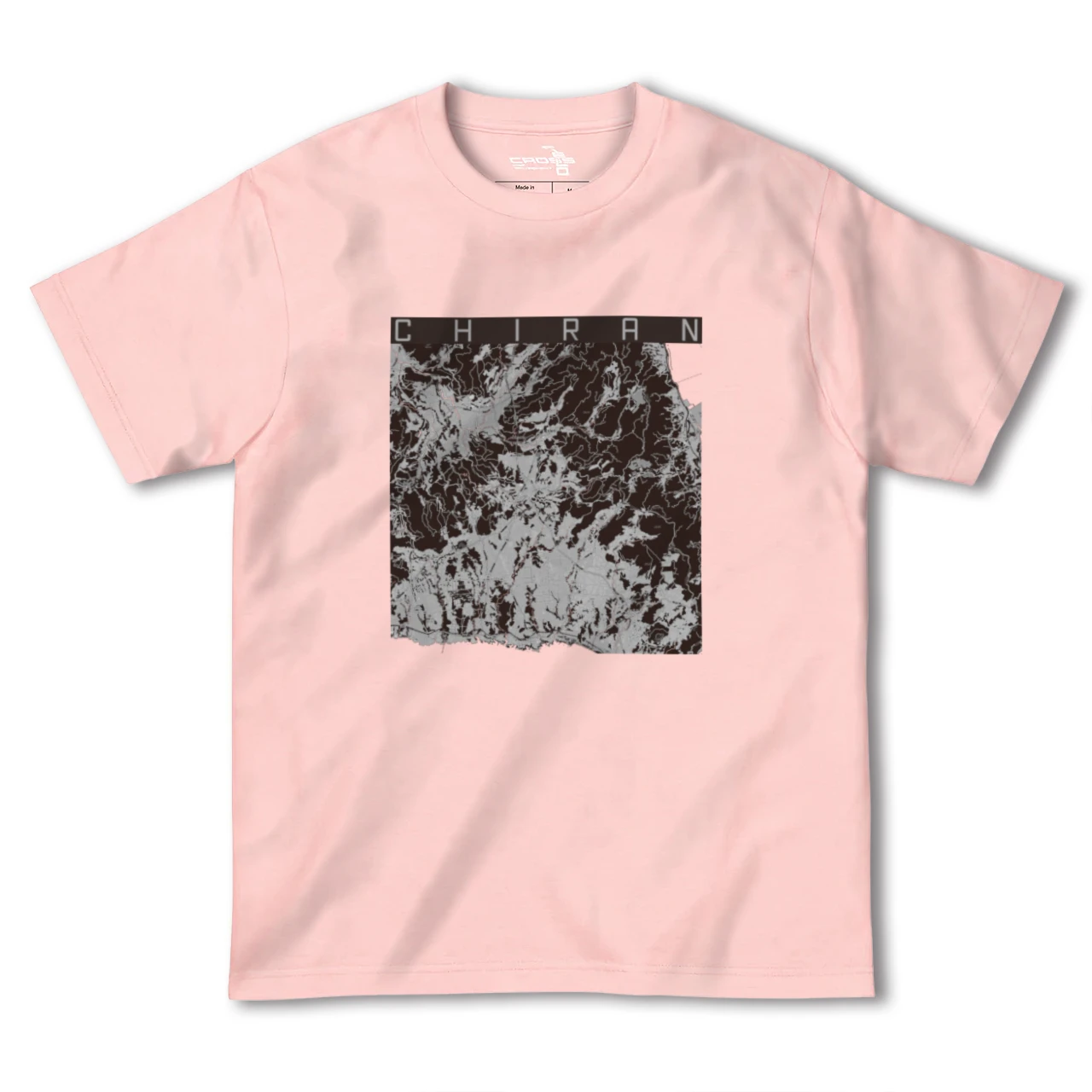 【知覧（鹿児島県）】地図柄ヘビーウェイトTシャツ